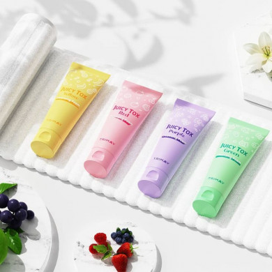 Пенка с экстрактом ананаса и банана, TRIMAY, Juicy Tox Yellow Cleansing Foam, 120 мл купить в Украине 4 Пенка с экстрактом ананаса и банана, TRIMAY, Juicy Tox Yellow Cleansing Foam, 120 мл купить в Украине 4