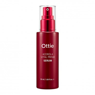 Сироватка що відновлює з екстрактом ацероли Ottie Acerola Vital Prism Serum 50 мл купити в Україні