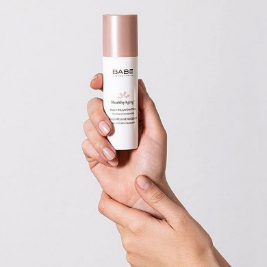 Омолоджувальна сироватка для зрілої шкіри Babe Laboratorios Healthy Aging Multi Rejuvenating Revitalising Booster 50 мл купити в Україні 2