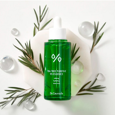 Заспокійлива есенція з екстрактом чайного дерева Dr. Ceuracle Tea Tree Purifine 95 Essence 50 мл купити в Україні 3