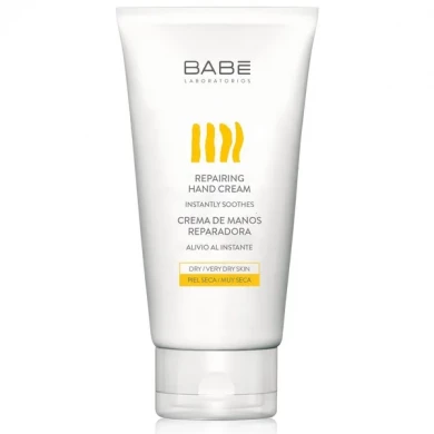 Интенсивно восстанавливающий крем для рук для очень сухой кожи Babe Laboratorios Hand Repairing Cream 50 мл купить в Украине