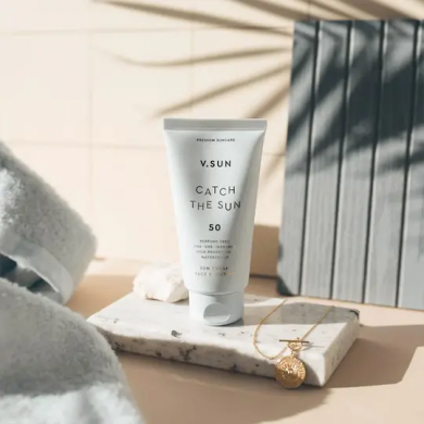 Сонцезахисний крем для обличчя V.SUN Catch The Sun SPF 50 Perfume Fre 75 мл купити в Україні 3