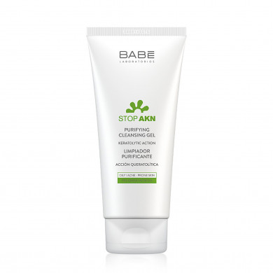 Гель для умывания для жирной и проблемной кожи Babe Laboratorios Purifying Cleansing Gel 100 мл купить в Украине