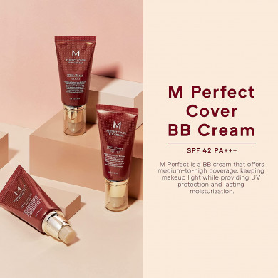Тональный ВВ крем #27 MISSHA M Perfect Cover BB Cream SPF42/PA+++ #27 50 мл купить в Украине 2