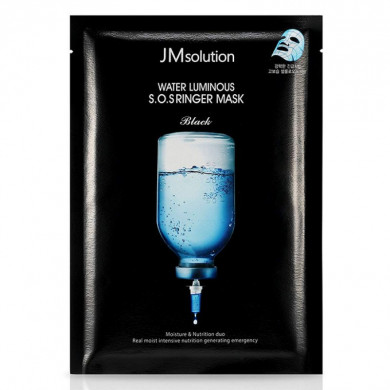 Глубоко увлажняющая тканевая маска, JM Solution, Water Luminous S.O.S Ringer Mask-Black купить в Украине Глубоко увлажняющая тканевая маска, JM Solution, Water Luminous S.O.S Ringer Mask-Black купить в Украине