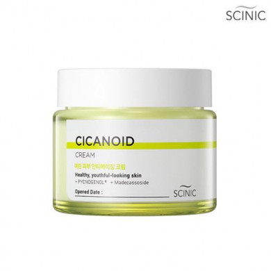Антивозрастной крем с экстрактом центеллы, Scinic, Cicanoid Cream, 80 мл купить в Украине Антивозрастной крем с экстрактом центеллы, Scinic, Cicanoid Cream, 80 мл купить в Украине