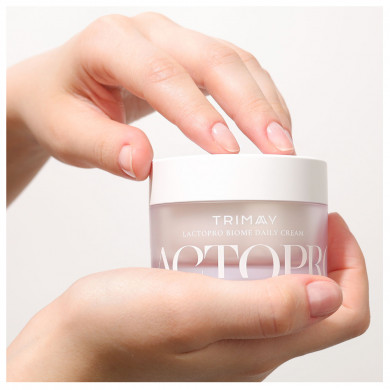 Крем із лактобактеріями для зміцнення біома шкіри Trimay Lactopro Biome Daily Cream 50 мл купити в Україні 2