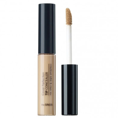 Стойкий консилер, THE SAEM, Cover Perfection Tip Concealer, #1.25 Light Beige, 6,5 г купить в Украине Стойкий консилер, THE SAEM, Cover Perfection Tip Concealer, #1.25 Light Beige, 6,5 г купить в Украине