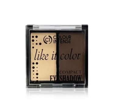 Компактні тіні для повік відтінки коричневого Colour Intense Like It Color Compact Eye Shadow 201 15 г купити в Україні