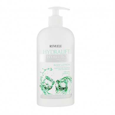 Увлажняющий лосьон для тела с гиалуроновой кислотой Revuele Hydralift Hyaluron Moisturizing Body Lotion 400 мл купить в Украине