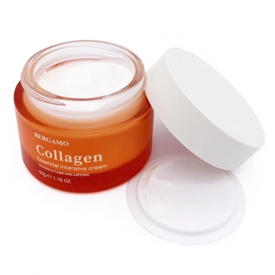 Інтенсивний крем для обличчя з колагеном BERGAMO Essential Intensive Cream Collagen 50 г купити в Україні 3