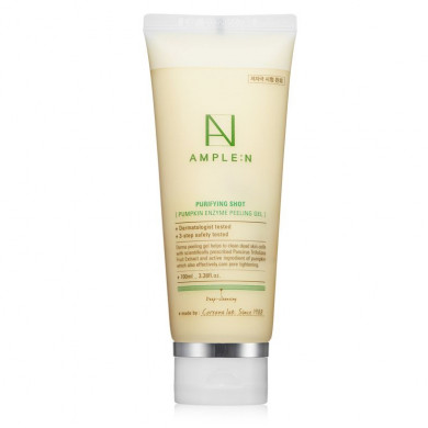 Пилинг гель с экстрактом тыквы, AMPLE N, Purifying Shot Pumpkin Enzyme Peeling Gel, 100 мл купить в Украине Пилинг гель с экстрактом тыквы, AMPLE N, Purifying Shot Pumpkin Enzyme Peeling Gel, 100 мл купить в Украине