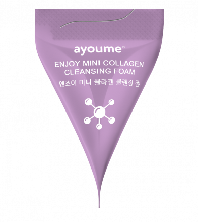 Пенка для умывания с коллагеном, AYOUME, Enjoy Mini Collagen Cleansing Foam, 3 г купить в Украине Пенка для умывания с коллагеном, AYOUME, Enjoy Mini Collagen Cleansing Foam, 3 г купить в Украине