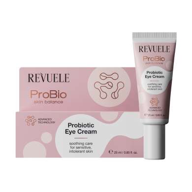 Відновлюючий крем для повік із пробіотиками Revuele Probio Skin Balance Probiotic Eye Cream 25 мл купити в Україні 2
