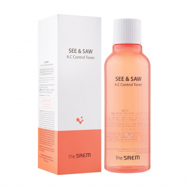 Тонер для жирной и проблемной кожи The SAEM See & Saw A.C Control Toner 200 мл купить в Украине