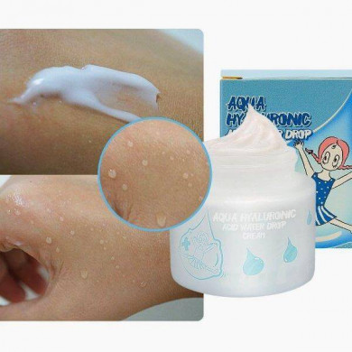 Зволожуючий крем-гель з гіалуронової кислотою Elizavecca Aqua Hyaluronic Acid Water Drop Cream 50 мл купити в Україні 3