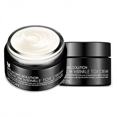 Антивозрастной крем со змеиным ядом, MIZON, S-Venom Wrinkle Cream, 50 мл купить в Украине Антивозрастной крем со змеиным ядом, MIZON, S-Venom Wrinkle Cream, 50 мл купить в Украине
