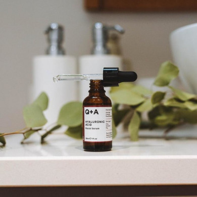 Увлажняющая сыворотка с гиалуроновой кислотой Q+A Hyaluronic Acid Facial Serum 30 мл купить в Украине 2