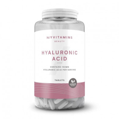 Гіалуронова кислота 150 мг Myprotein Myvitamins Hyaluronic Acid 60 таблеток купити в Україні