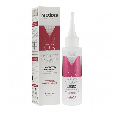 Сыворотка против выпадения волос Meddis Hair Loss Program Active Serum 100 мл купить в Украине 2