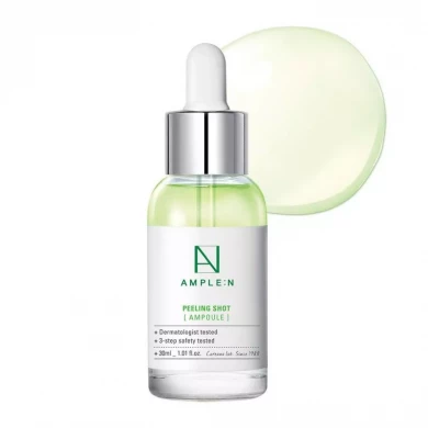 Пилинг-сыворотка с кислотами, AMPLE N, Peeling Shot Ampoule, 30 мл купить в Украине Пилинг-сыворотка с кислотами, AMPLE N, Peeling Shot Ampoule, 30 мл купить в Украине