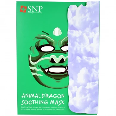 Успокаивающая тканевая маска, SNP, Animal Dragon Soothing Mask купить в Украине Успокаивающая тканевая маска, SNP, Animal Dragon Soothing Mask купить в Украине