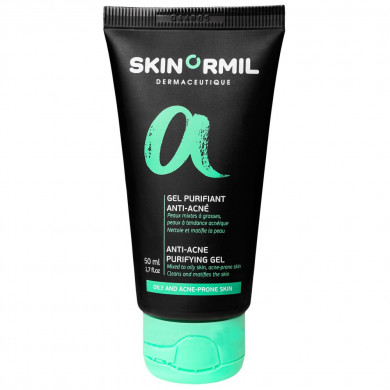 Очищающий гель для умывания для жирной и проблемной кожи SKINORMIL Anti-Acne Purifuing Gel 50 мл купить в Украине