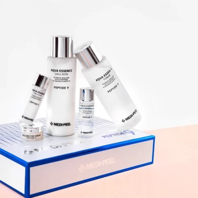 Набор увлажняющих средств для лица (тонер эмульсия крем) MEDI-PEEL Peptide 9 Skin Care Special Set купить в Украине 4