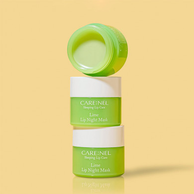 Восстанавливающая ночная маска для губ Лайм CARENEL Lime Lip Night Mask 5 г купить в Украине 3