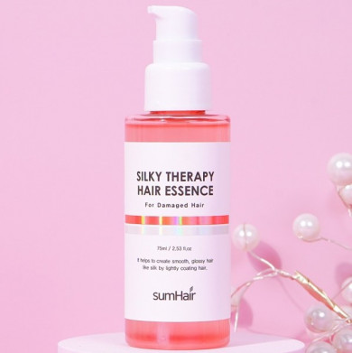 Эссенция для восстановления поврежденных волос SUMHAIR Silky Therapy Hair Essence 75 мл купить в Украине 2