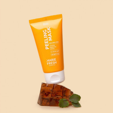 Пилинг-маска с AHA BHA и PHA Marie Fresh Cosmetics Peeling Mask 50 мл купить в Украине 2