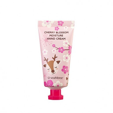 Питательный крем для рук с сакурой SeaNtree Moisture Hand Cream 30 мл купить в Украине