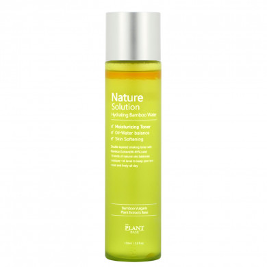 Увлажняющий тонер с экстрактом бамбука, The Plant Base, Nature Solution Hydrating Bamboo Water, 150 мл купить в Украине Увлажняющий тонер с экстрактом бамбука, The Plant Base, Nature Solution Hydrating Bamboo Water, 150 мл купить в Украине