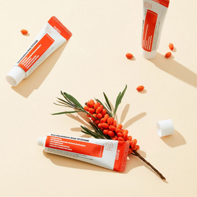 Витаминный крем с экстрактом облепихи, Purito, Sea Buckthorn Vital 70 Cream, 50 мл купить в Украине 2 Витаминный крем с экстрактом облепихи, Purito, Sea Buckthorn Vital 70 Cream, 50 мл купить в Украине 2