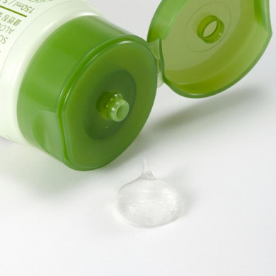 Очищающий крем-гель для лица с алоэ Nature Republic Soothing & Moisture Aloe Vera Cleansing Gel Cream 150 мл купить в Украине 2