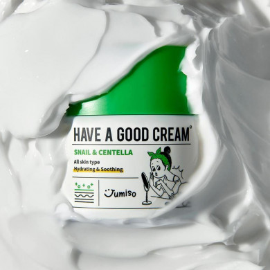 Восстанавливающий крем с муцином улитки и центеллой, Jumiso, Have A Good Cream Snail & Centella, 50 г купить в Украине 2 Восстанавливающий крем с муцином улитки и центеллой, Jumiso, Have A Good Cream Snail & Centella, 50 г купить в Украине 2