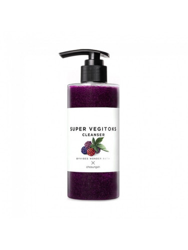 Антивозрастной детокс-гель для умывания, Wonder Bath, Super Vegitoks Cleanser Purple, 200 мл купить в Украине Антивозрастной детокс-гель для умывания, Wonder Bath, Super Vegitoks Cleanser Purple, 200 мл купить в Украине