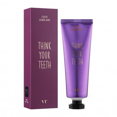 Зубна паста зі смаком жасмину і м'яти VT Cosmetics Gentle Flavor Classic Toothpaste Jasmine Mint 100 г купити в Україні