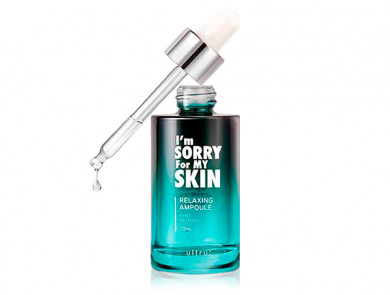 Успокаивающая сыворотка с экстрактом центеллы, I'm Sorry For My Skin Relaxing Ampoule, 30 мл купить в Украине Успокаивающая сыворотка с экстрактом центеллы, I'm Sorry For My Skin Relaxing Ampoule, 30 мл купить в Украине