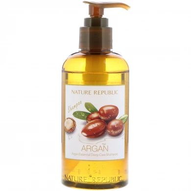 Интенсивно восстанавливающий шампунь для волос с аргановым маслом, Nature Republic, Argan Essential Deep Care Hair Shampoo, 300 мл купить в Украине Интенсивно восстанавливающий шампунь для волос с аргановым маслом, Nature Republic, Argan Essential Deep Care Hair Shampoo, 300 мл купить в Украине