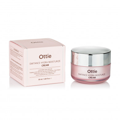Увлажняющий крем для лица с гиалуроновой кислотой, Ottie, Emitance Hydra Moisturize Cream, 50 мл купить в Украине Увлажняющий крем для лица с гиалуроновой кислотой, Ottie, Emitance Hydra Moisturize Cream, 50 мл купить в Украине