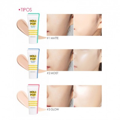 Увлажняющий ВВ крем с керамидами Holika Holika Holipop BB Cream Moist SPF30 PA++ 30 мл купить в Украине 3