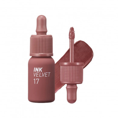 Матовый тинт для губ Peripera New Ink The Velvet #017 Rozy Nude купить в Украине