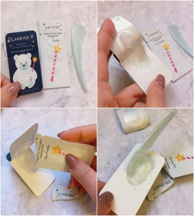 Осветляющая ночная маска для лица, LANEIGE, White Dew Vita Capsule Sleeping Mask купить в Украине 3 Осветляющая ночная маска для лица, LANEIGE, White Dew Vita Capsule Sleeping Mask купить в Украине 3
