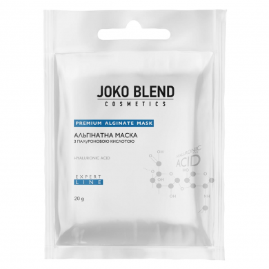 Увлажняющая альгинатная маска с гиалуроновой кислотой Joko Blend Cosmetics Premium Alginate Mask Hyaluronic Acid 20 г купить в Украине