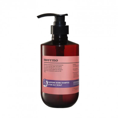 Шампунь против выпадения волос для жирной кожи головы, MOREMO, Caffeine Biome Shampoo For Oily Scalp, 500 мл купить в Украине Шампунь против выпадения волос для жирной кожи головы, MOREMO, Caffeine Biome Shampoo For Oily Scalp, 500 мл купить в Украине
