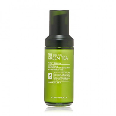Увлажняющая эссенция на основе экстракта зеленого чая, TONYMOLY, The Chok Chok Green Tea Watery Essence, 55 мл купить в Украине Увлажняющая эссенция на основе экстракта зеленого чая, TONYMOLY, The Chok Chok Green Tea Watery Essence, 55 мл купить в Украине