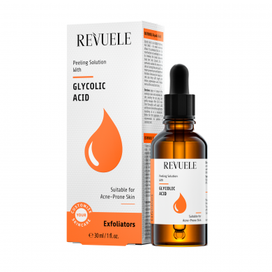 Пілінг-сироватка для обличчя з гліколевою кислотою Revuele Peeling Solution With Glycolic Acid 30 мл купити в Україні 2