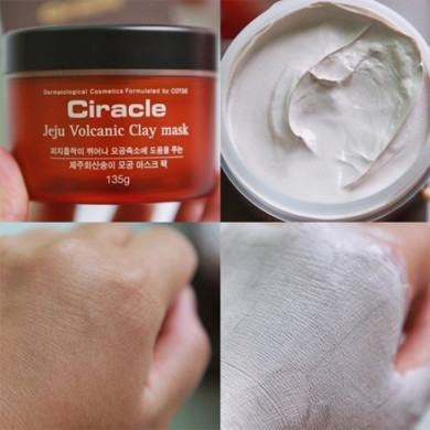 Маска для обличчя з вулканічним попелом Ciracle Jeju Volcanic Clay Mask 135 г купити в Україні 2