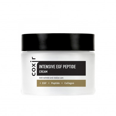 Антивозрастной крем с эпидермальным фактором роста и пептидами Coxir Intensive EGF Peptide Cream 50 мл купить в Украине